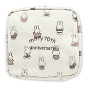 DBM-3105 Dick Bruna スクエアポーチ 70周年ヒストリー ミッフィー