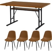 ダイニング5点セット LT-4770DBR34CA-5S