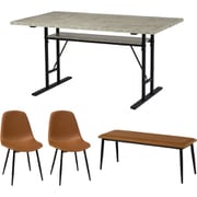 ダイニング4点セット LT-4770GY-44CA-4S