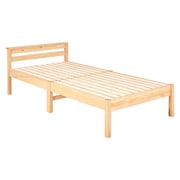 組立簡単 マットレス付宮棚付きシングルベッド MB-5151S-NA3302