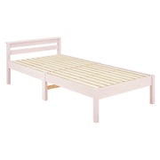 組立簡単 マットレス付宮棚付きシングルベッド MB-5151S-WS3301