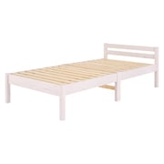 組立簡単 マットレス付シングルベッド MB-5155S-WS3301