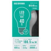 LEDシリカ電球 E26 40W 昼白色 LDA3N-G/W-4LW