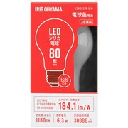 LEDシリカ電球 E26 80W 電球色 LDA6L-G/W-8LW