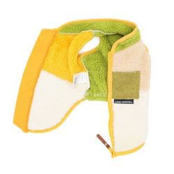 pipi 背開き ボアベスト カーキ3号 秋冬服 着せやすい 寒さ対策 お散歩 トイプードル チワワ ダックス 小型犬用 PP252-022-039