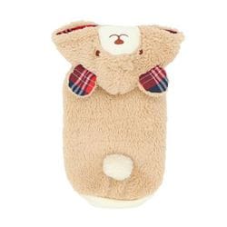 pipi くまボアパーカー ベージュ 4号 秋冬服 着せやすい 寒さ対策 お散歩 トイプードル チワワ ダックス 小型犬用 PP252-022-042