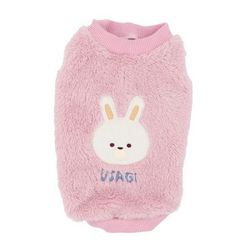 pipi うさぎさんボアトレーナー 2号 秋冬服 着せやすい 寒さ対策 お散歩 トイプードル チワワ ダックス 小型犬用 PP252-022-046