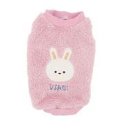 pipi うさぎさんボアトレーナー 4号 秋冬服 着せやすい 寒さ対策 お散歩 トイプードル チワワ ダックス 小型犬用 PP252-022-046