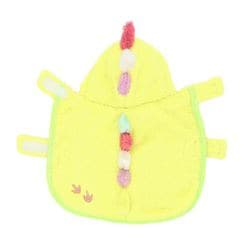 pipi 恐竜 ポンチョ グリーン 3号ロング 秋冬服 着せやすい 寒さ対策 お散歩 トイプードル チワワ ダックス 小型犬用 PP252-022-049