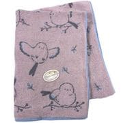 エナガ バスタオル ブルー NF16045