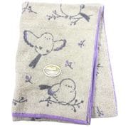 エナガ バスタオル バイオレット NF16045