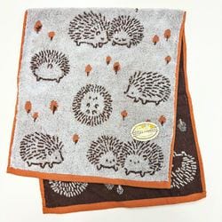 ハリズ フェイスタオル オレンジ NF6046