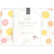 ボタンガーゼ フェイスタオル ピンク TE1230