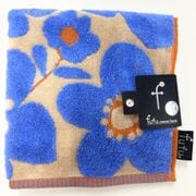 アテナ フェイスタオル ブルー FU8073