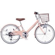 V sign Jr(Vサインジュニア) 20×1-3/8 外装6段変速 ダイナモライトタイプ アプリコットピンク