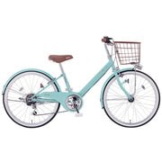 V sign Jr(Vサインジュニア) 24×1-3/8 外装6段変速 オートライトタイプ ヘイジーブルー