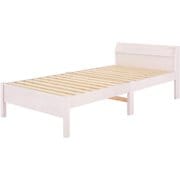 組立簡単 マットレス付シングルベッド MB-5195S-WS3302