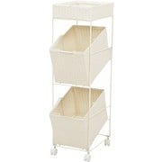 ランドリーラック RAN-2425WH