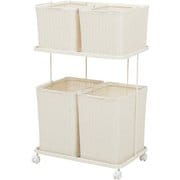 ランドリーラック RAN-2428WH