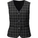 ベスト（ホルダーループなし）19号 チャコールグレー FV36401-55