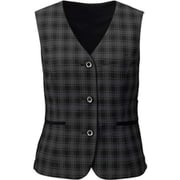 ベスト(ホルダーループなし)23号 チャコールグレー FV36401-55