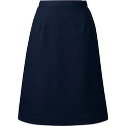 脇ゴムAラインスカート（19号） ネイビー FS46021-7