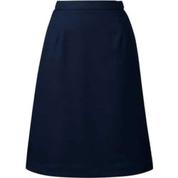 脇ゴムAラインスカート（21号） ネイビー FS46021-7