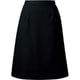 脇ゴムAラインスカート（19号） ブラック FS46021-9