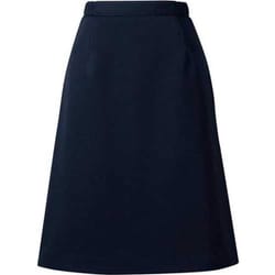 脇ゴムAラインスカート（19号） ネイビー FS46001-7