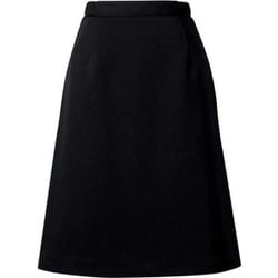 脇ゴムAラインスカート（19号） ブラック FS46001-9