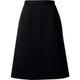 脇ゴムAラインスカート（21号） ブラック FS46001-9
