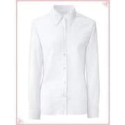 長袖ブラウス(23号) ホワイト FB75518-1