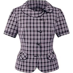 オーバーブラウス（19号） ピンク FB71205-3