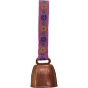 ニューカウベルS 熊鈴 熊よけ鈴 ピンク KB-253