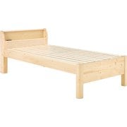 組立簡単 マットレス付シングルベッド WB-7711S-NA3302