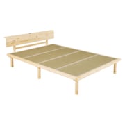 畳ダブルベッド WB-7727D-NAキフネ