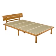 畳セミダブルベッド WB-7727SD-LBRキフネ