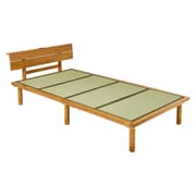 畳シングルベッド WB-7727S-LBRクラマ