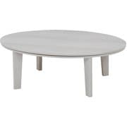 カジュアルコタツ アベルSE105楕円WH