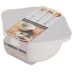 作るも食べるもこれひとつ クックポット グレー 510-58