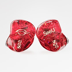 ハイブリッドドライバー（1DD＋4BA）搭載 インイヤーモニター SeeU