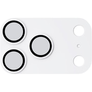 iPhone 17 Pro用 カメラレンズプロテクター ホワイト CAMPLATE-WH-17PRO