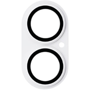 iPhone 17用 カメラレンズプロテクター ホワイト CAMPLATE-WH-17