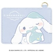 リール付パスケース シナモロール むにゃっと 125631