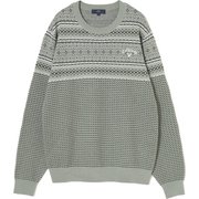 ゴルフウェア メンズ クルーネックニット KH Mサイズ CWA25M C25218103 1181