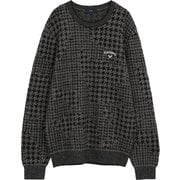 ゴルフウェア メンズ クルーネックニット BK Lサイズ CWA25M C25218106 1010