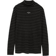 ゴルフウェア レディース 長袖モック BK Sサイズ CWA25L C25233206 1010