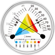 アナログ温湿度計 O-329WT