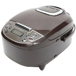 炊飯器 5合炊き Modere ワンタッチ炊飯器 ブラウン HK-RC554BR