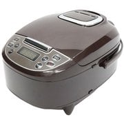 炊飯器 5合炊き Modere ワンタッチ炊飯器 ブラウン HK-RC554BR